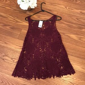 Never worn lace tank